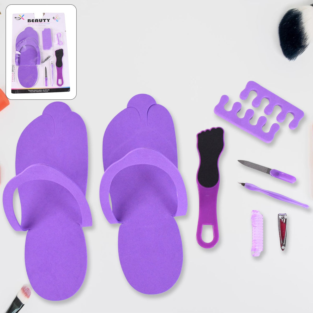 9-Pc Professional Pedicure Kit