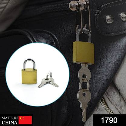 Cut-Resistant Brass Padlock