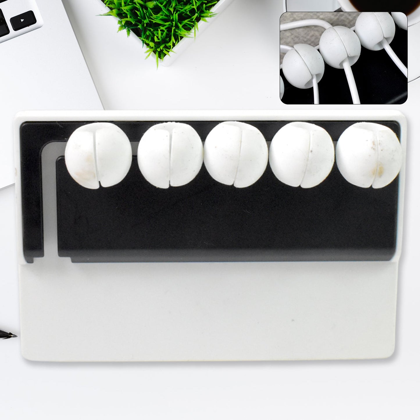 Silicone Cable Organizer Clip