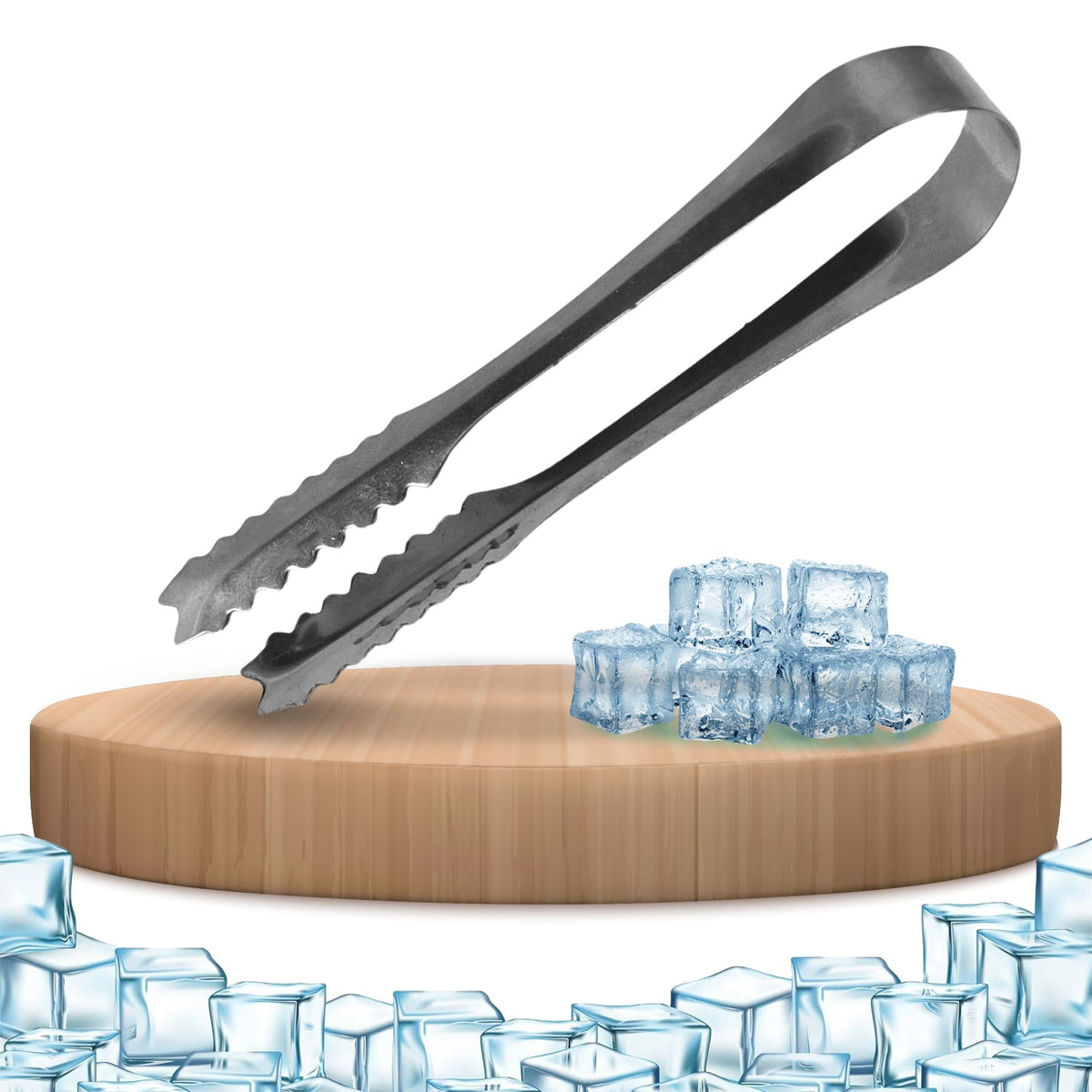 Steel Serving Tongs