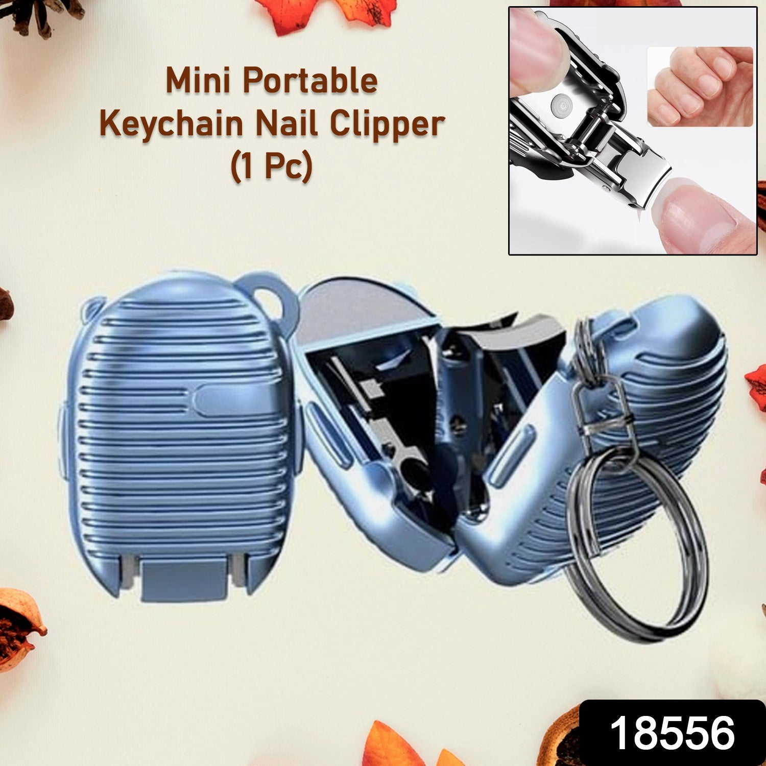 Keychain Foldable Nail Clipper