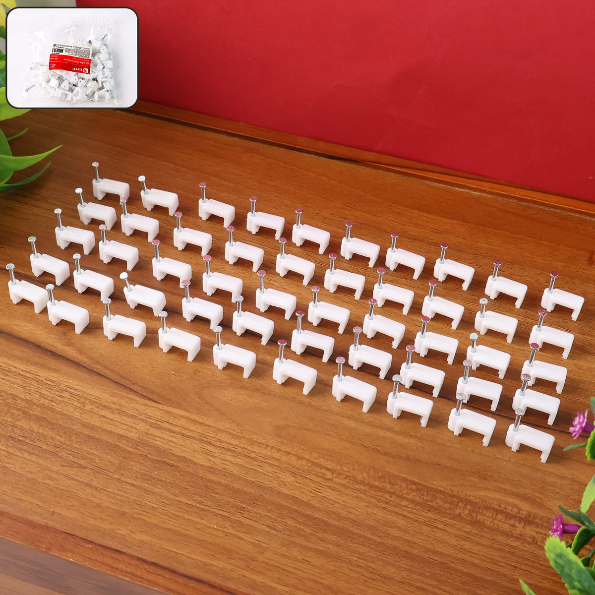 Nail Cable Clip Set