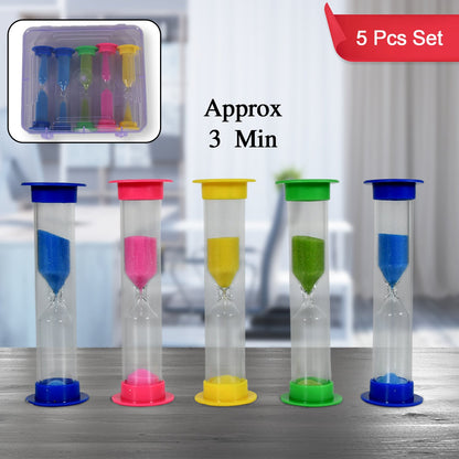 Sand Timer Hourglass ( 5 Pc)