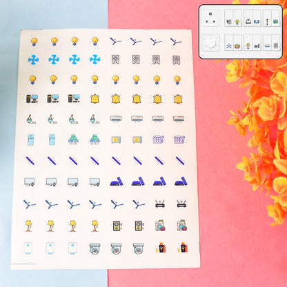 Switch Icon Label Stickers
