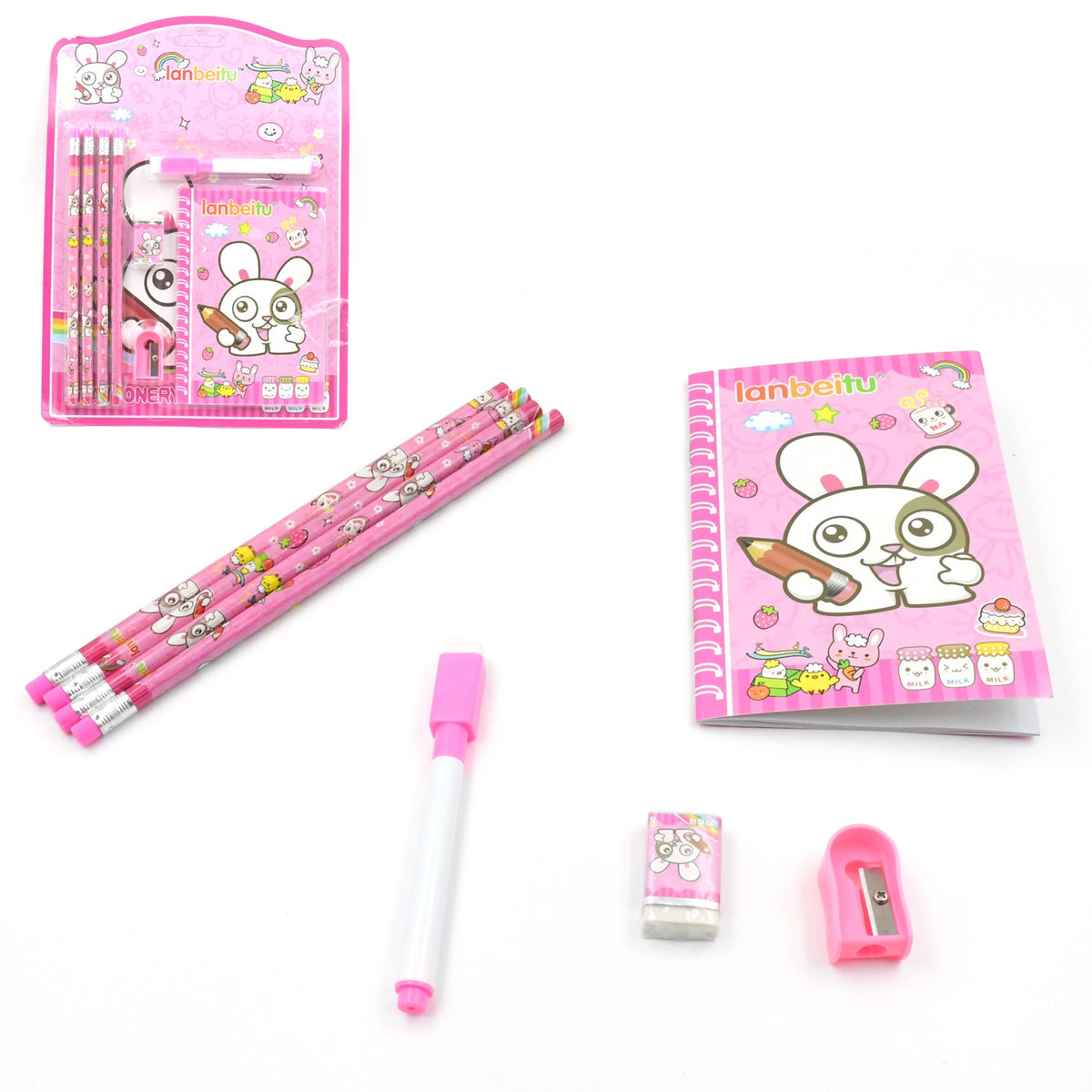 Cartoon Stationery Gift Set