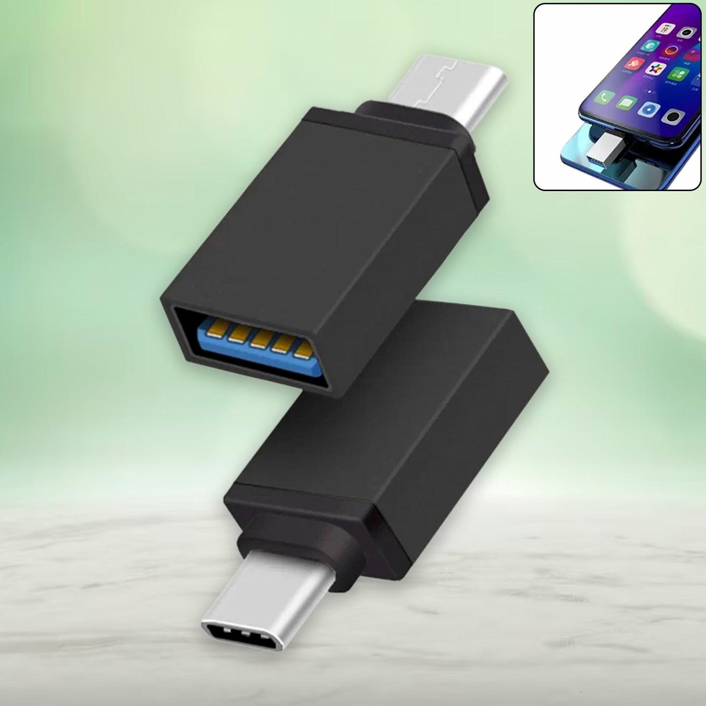 USB-C to Micro OTG Adapter