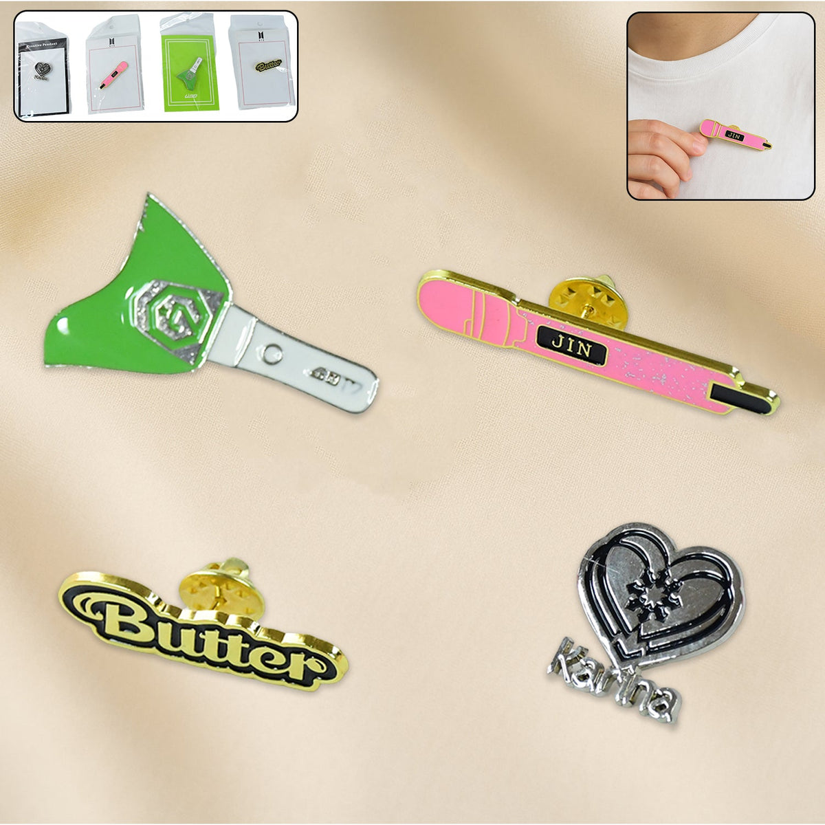 Enamel Fashion Badge Pin