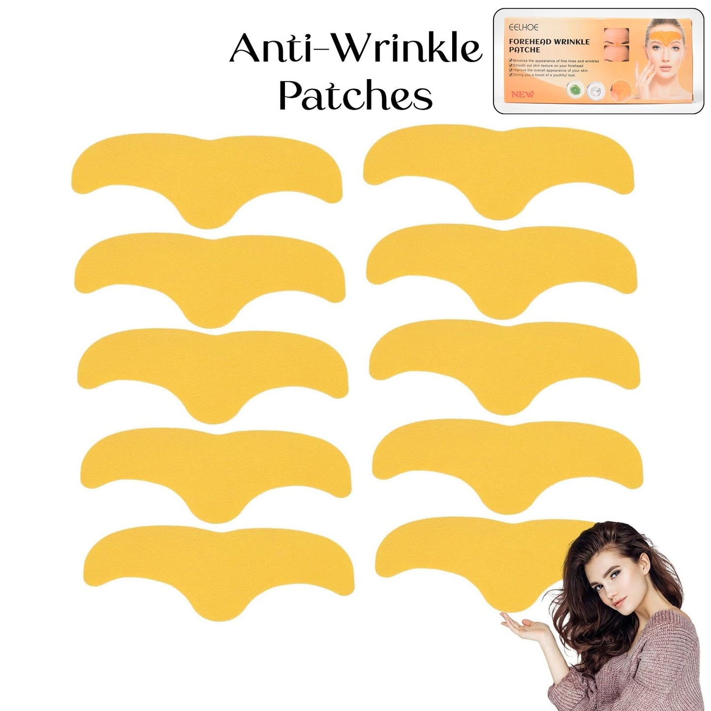 Forehead Wrinkle Smoothing Patches