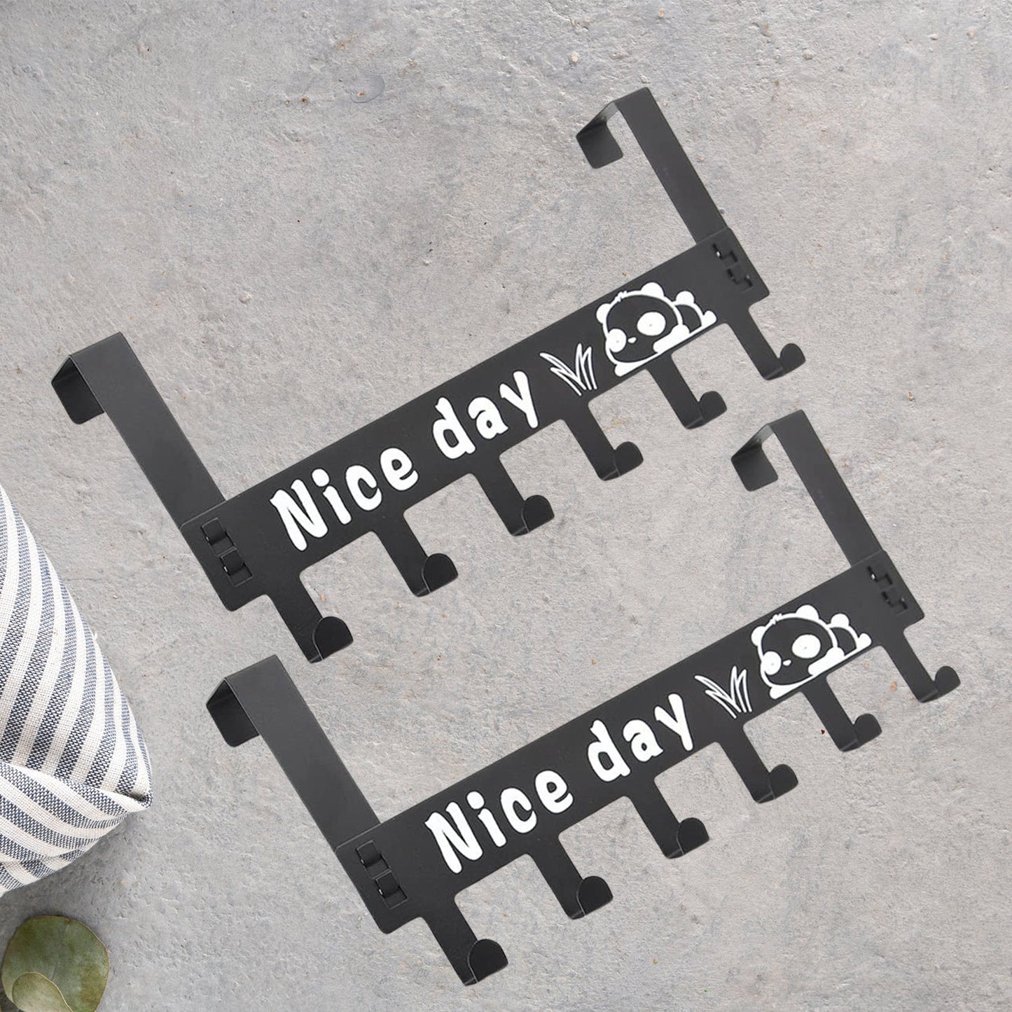 Heavy-duty Carbon Steel Door Hook Hanger Rack