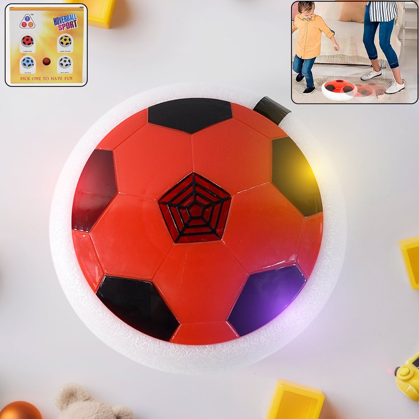 LED Hover Soccer Ball