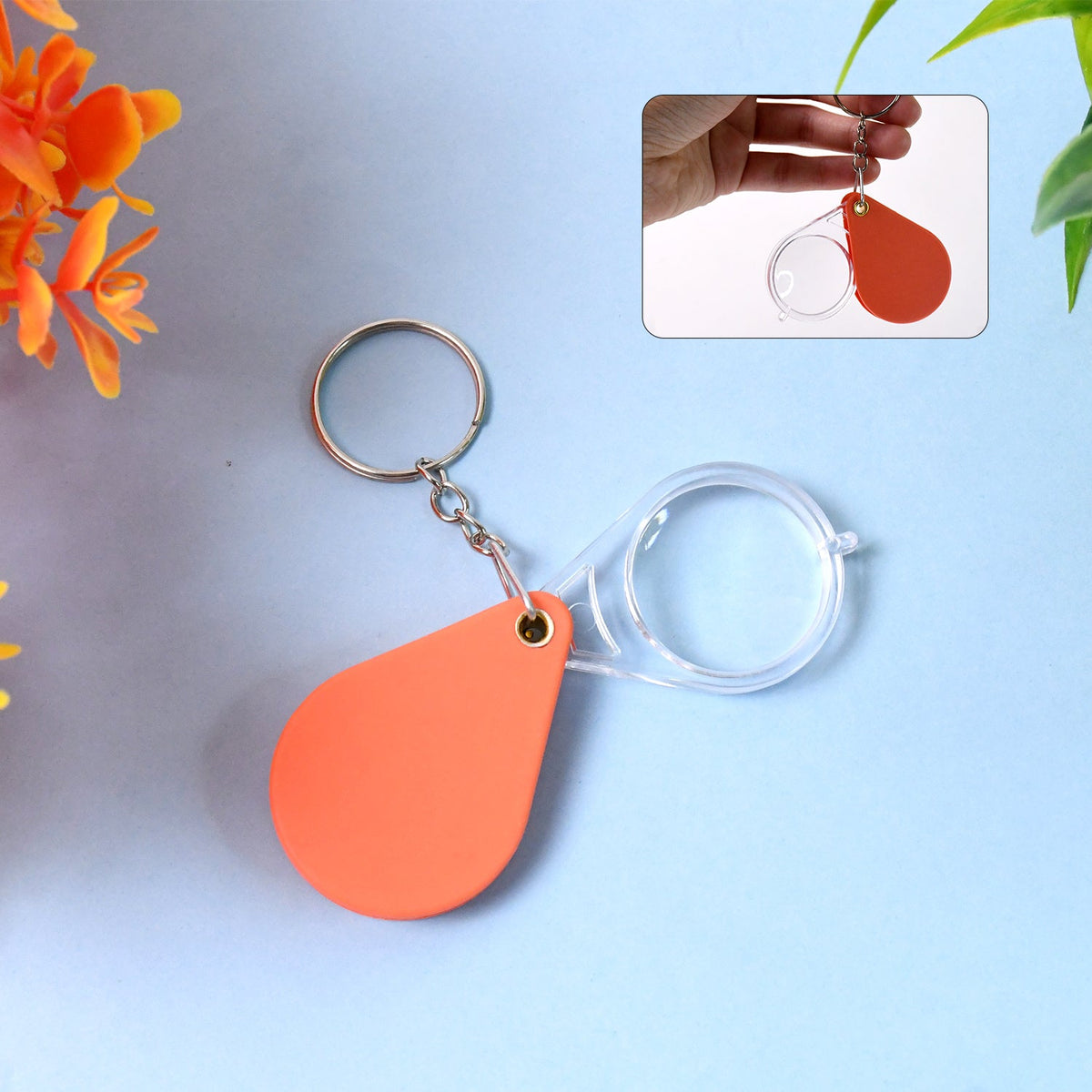 Pocket Magnifier Keychain