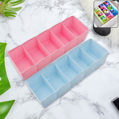 5-Compartment Drawer Organizer