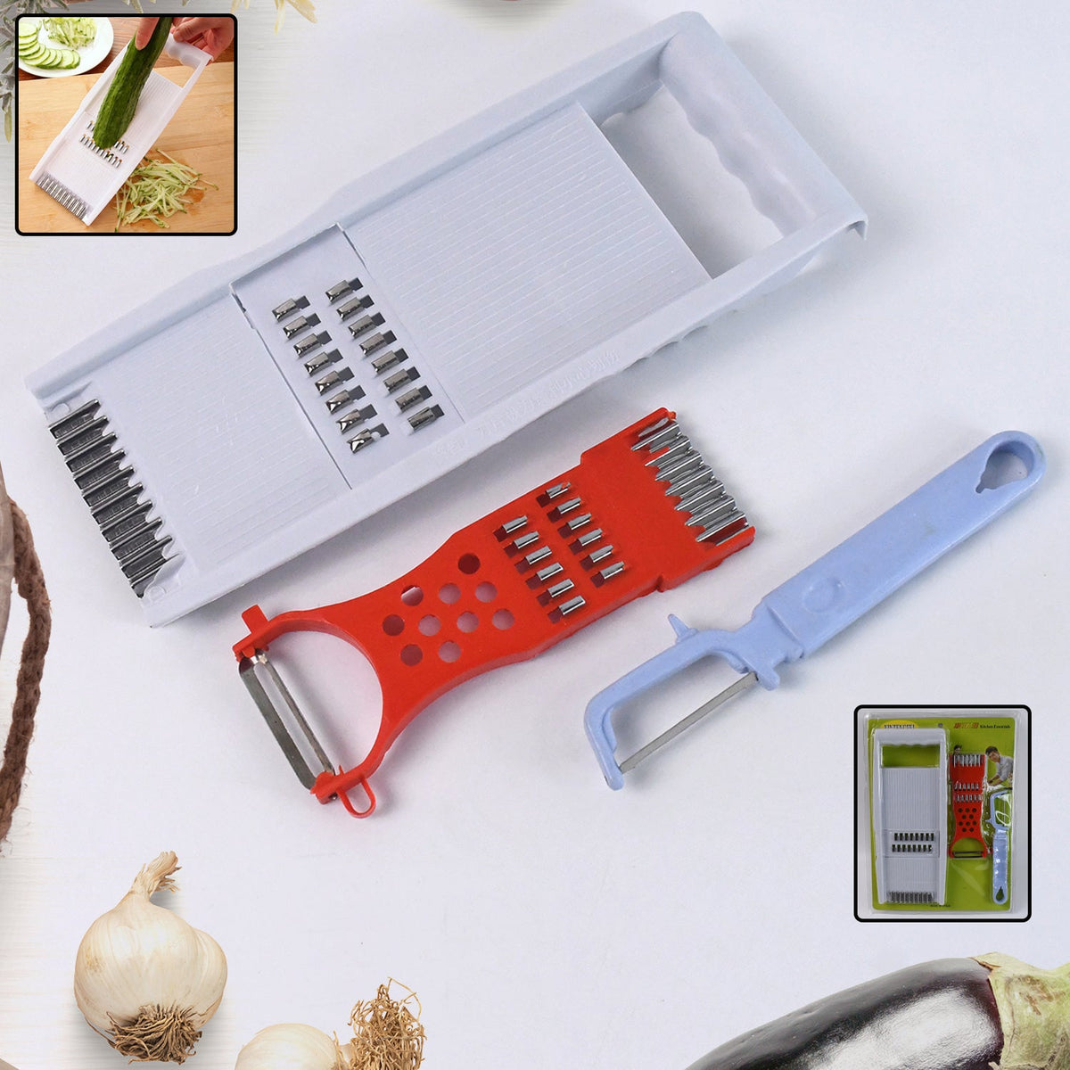 3 In 1 Kitchen  Grater Set