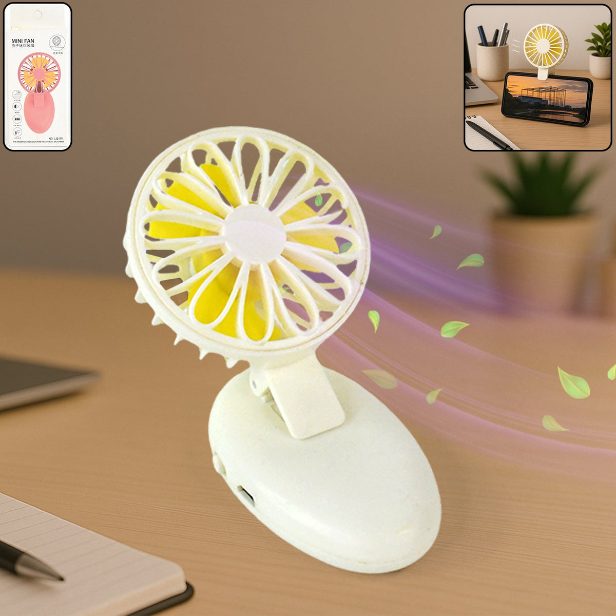 Portable Rechargeable Mini Fan