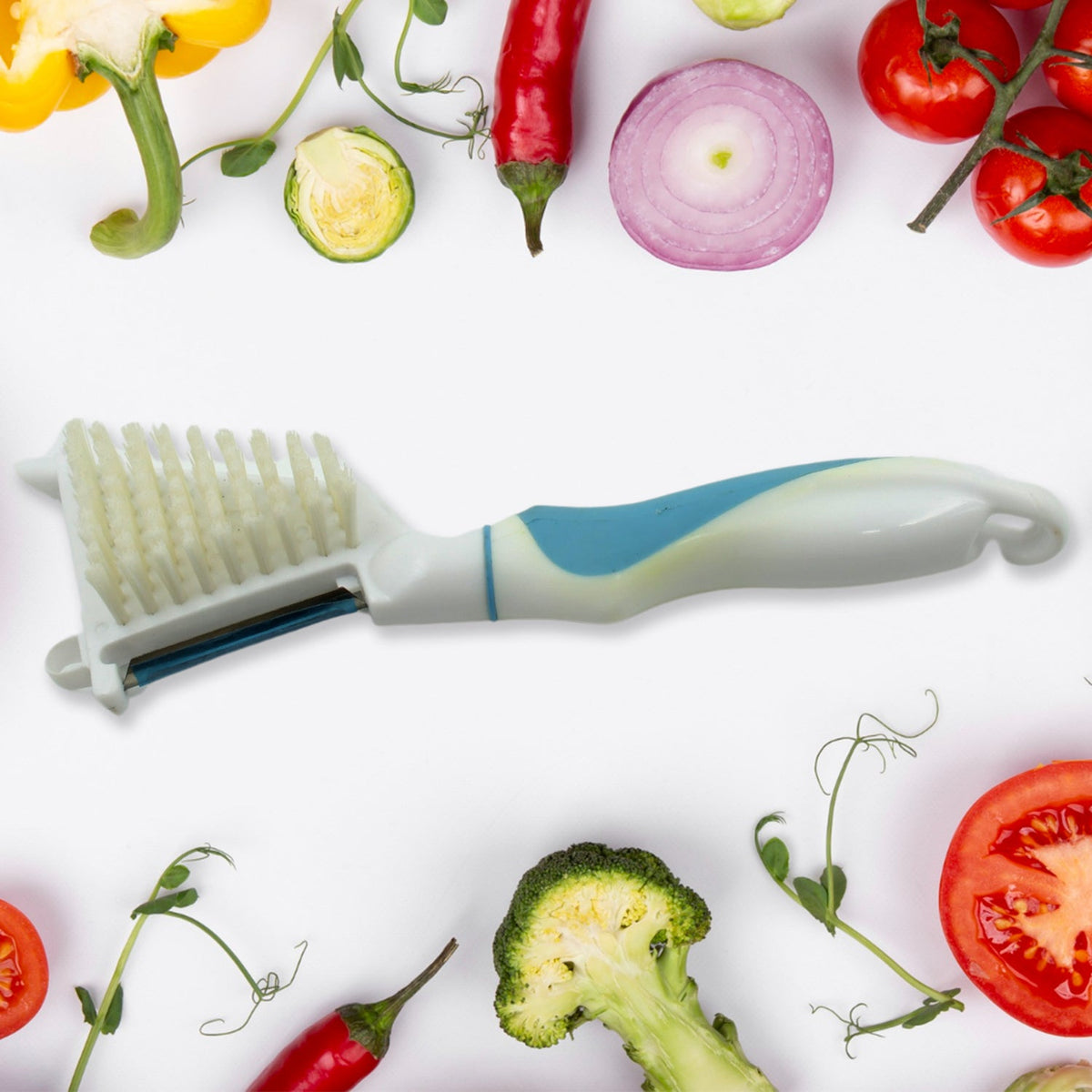 5-in-1 Peeler Brush Tool