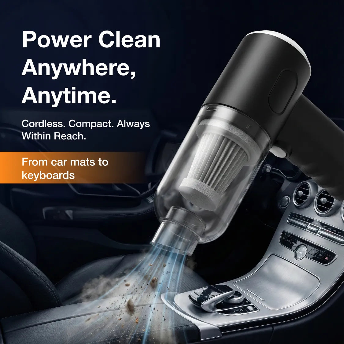 3-in-1 Car Vacuum