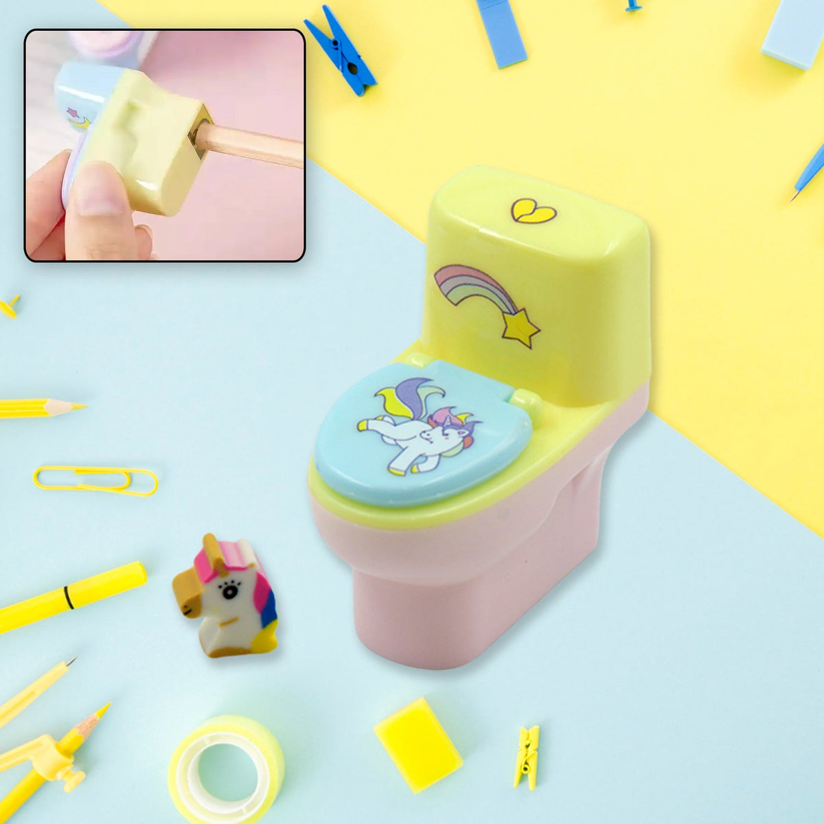 Toilet Pencil Sharpener