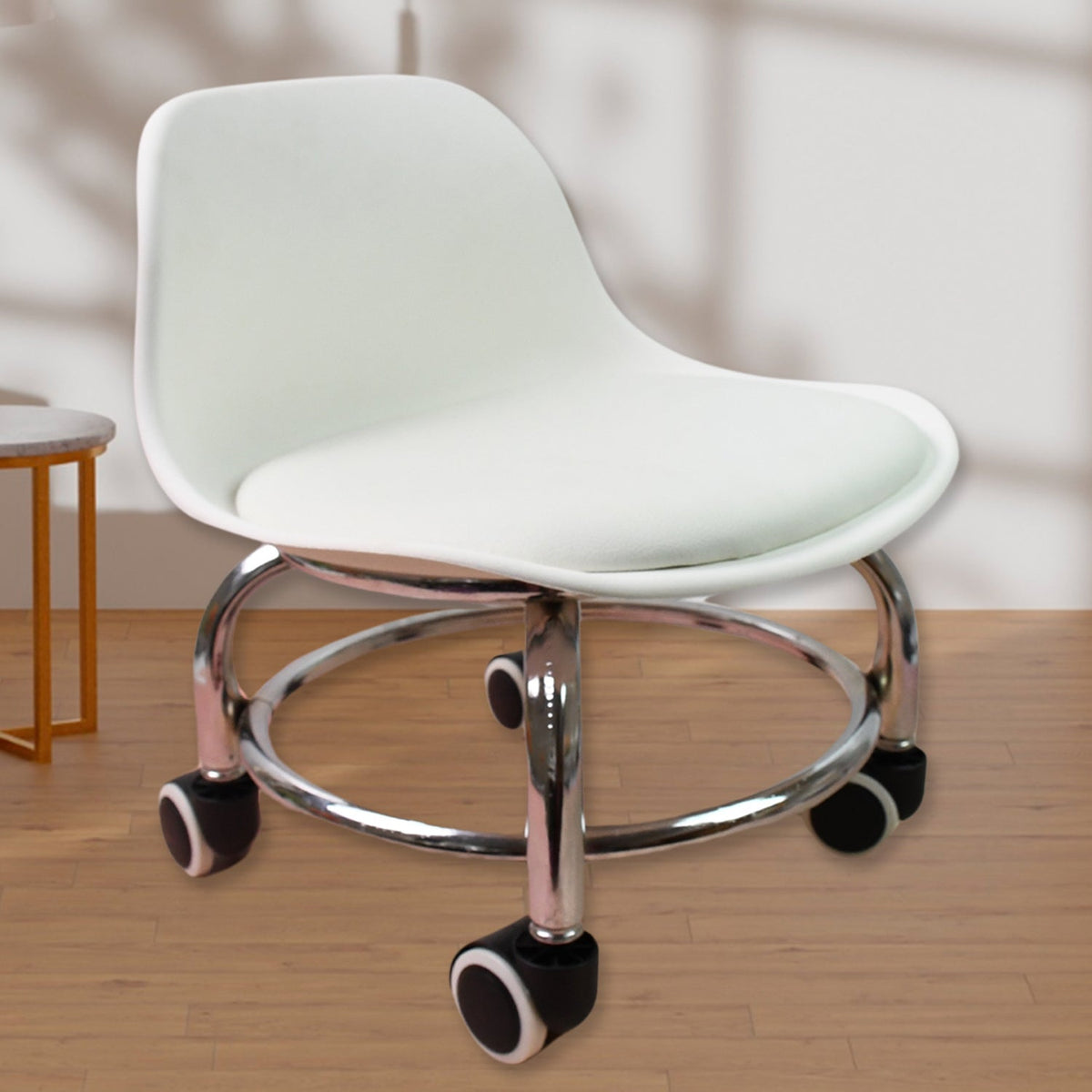 Mobile Low Rolling Stool