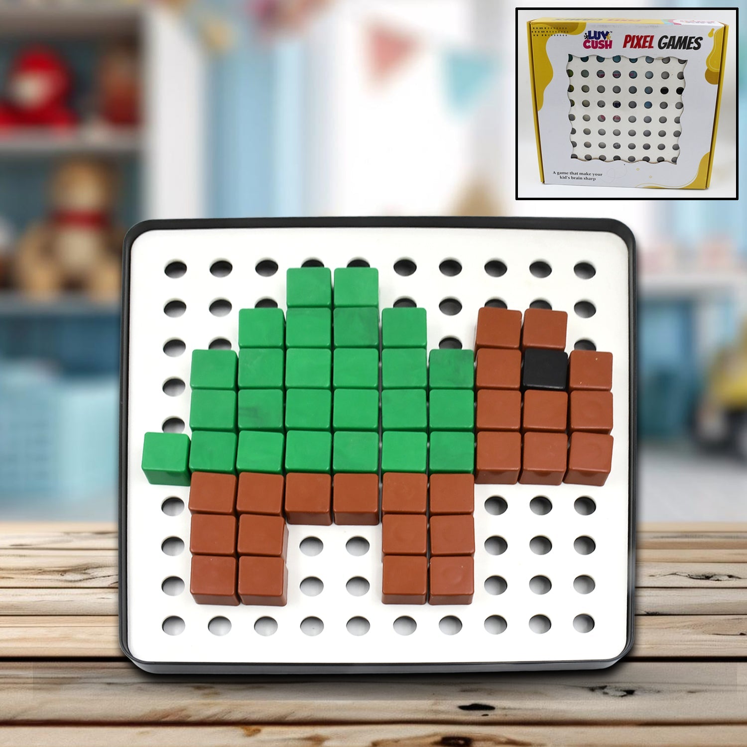 Educational Pixel Cubes Toy