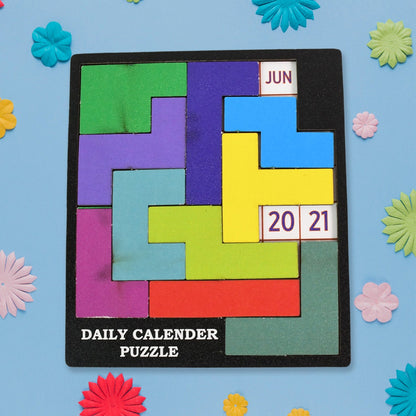 Wooden Daily Calendar Puzzle
