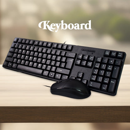 Arabic Keyboard Mouse Set