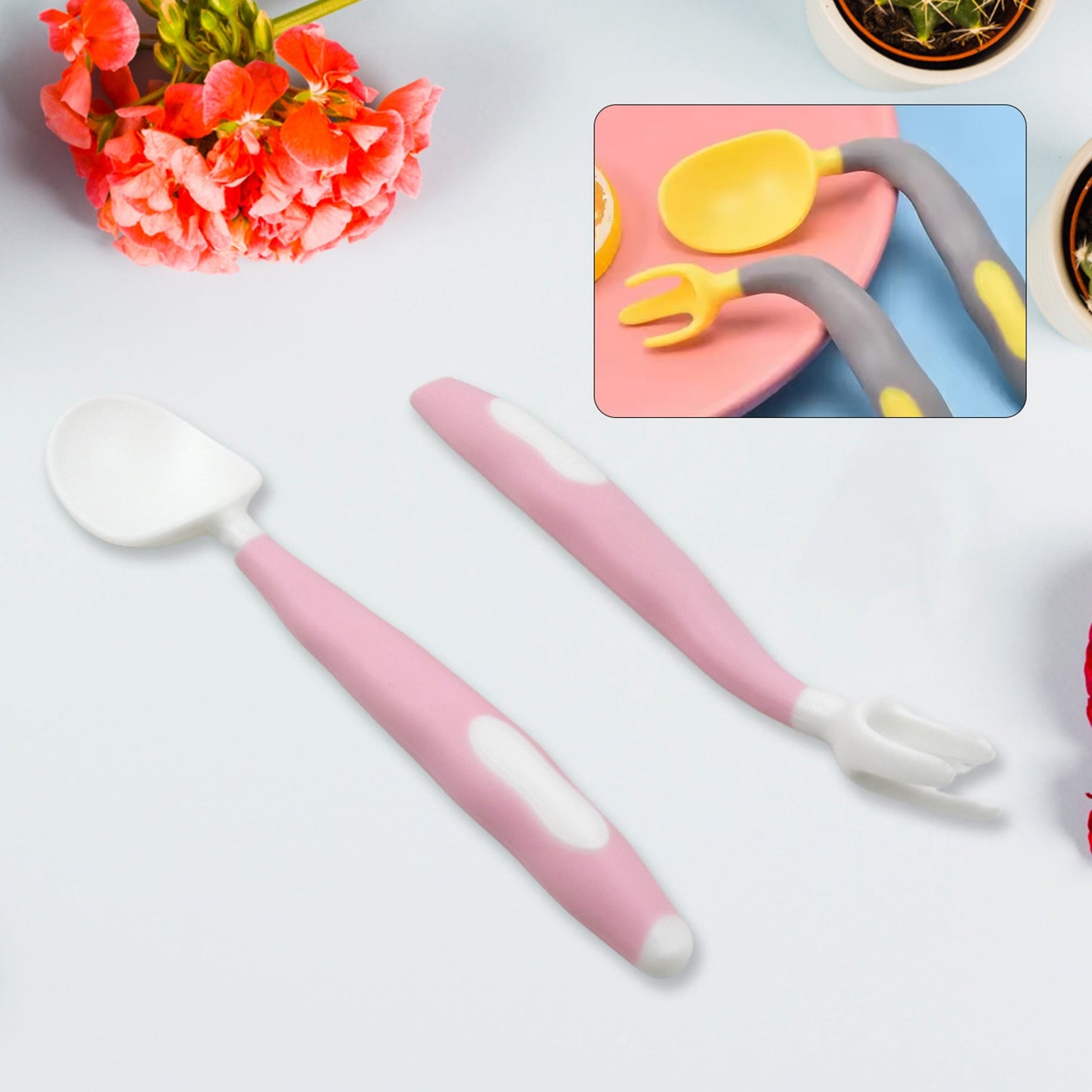 Bendable Kids Utensils