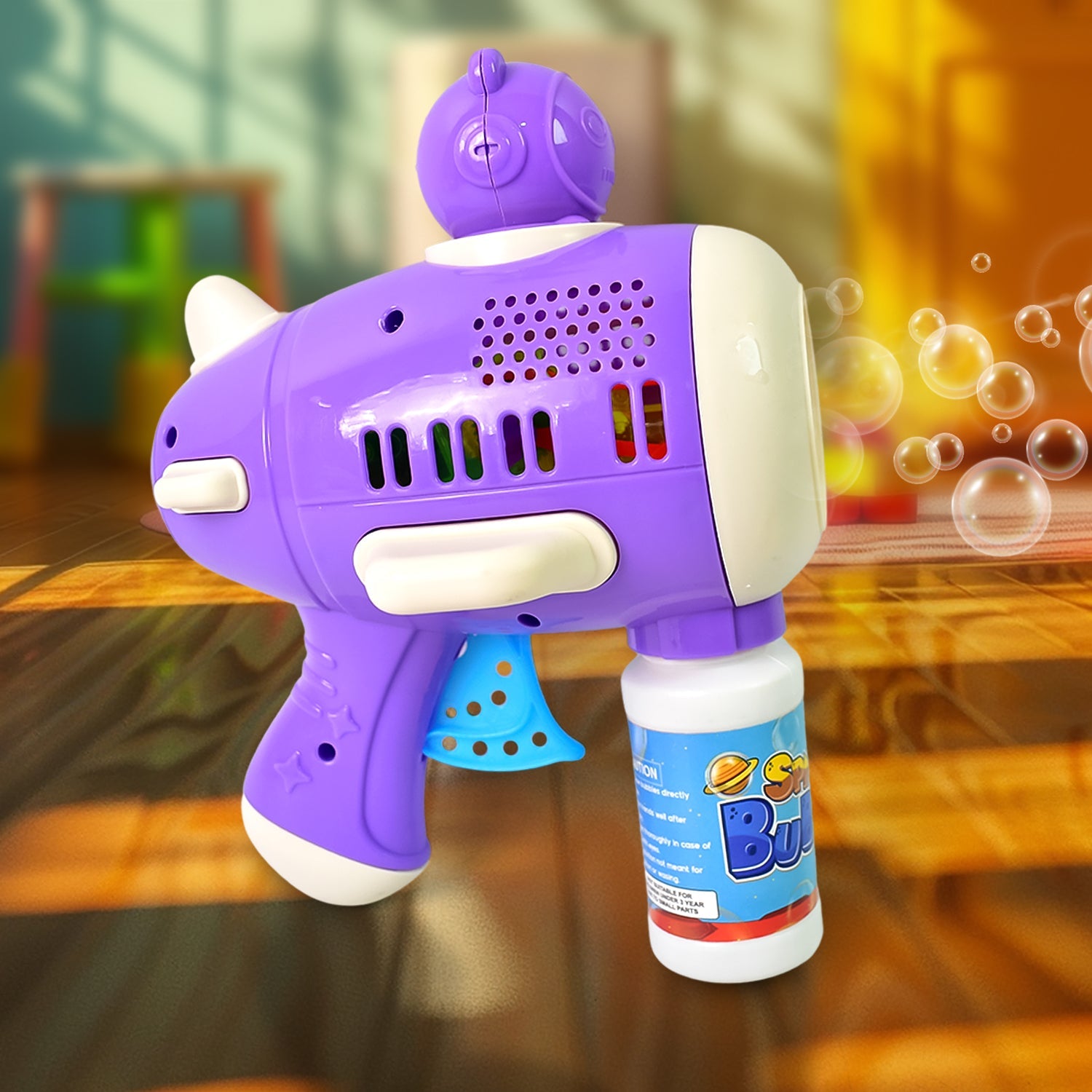 LED Bubble Launcher