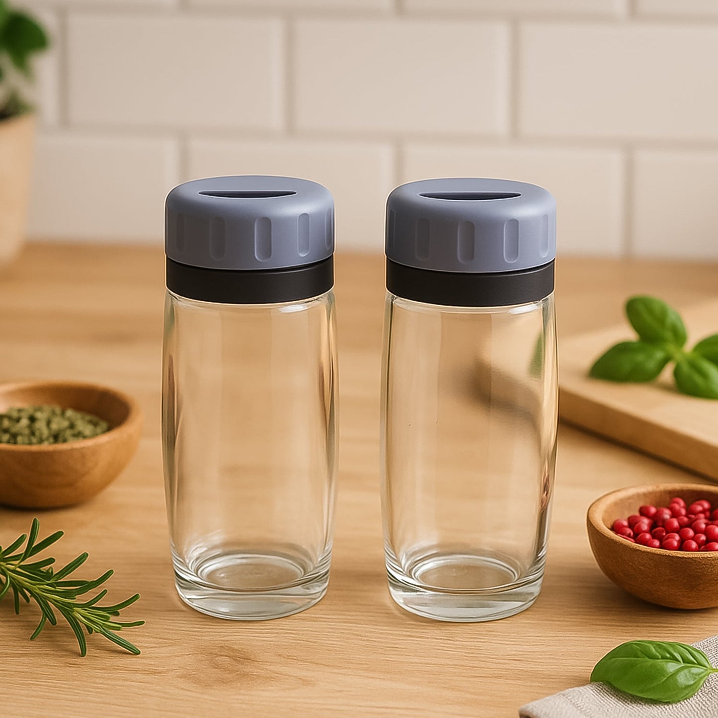 Acrylic Salt Pepper Shakers