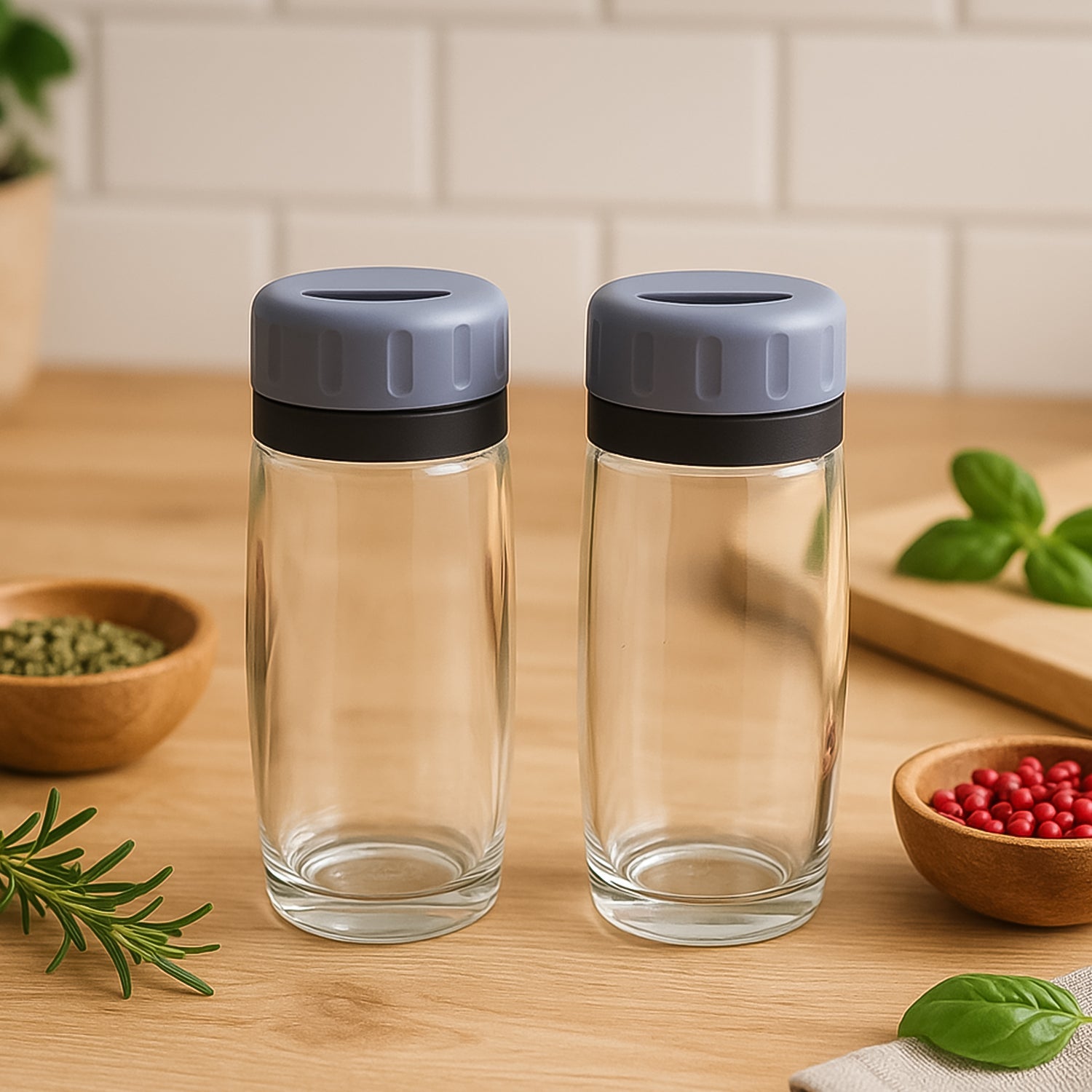 Acrylic Salt Pepper Shakers