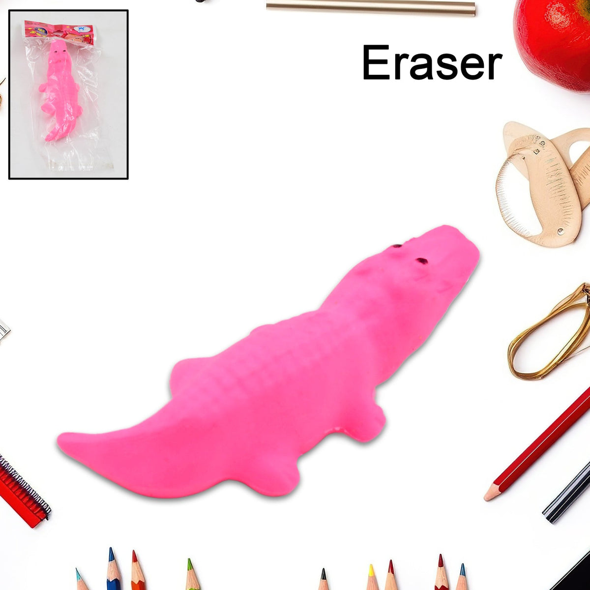 Animal Design Erasers