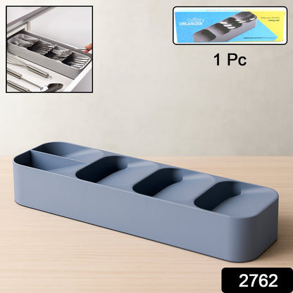 1 Pc Cutlery Tray Box Used For Storing