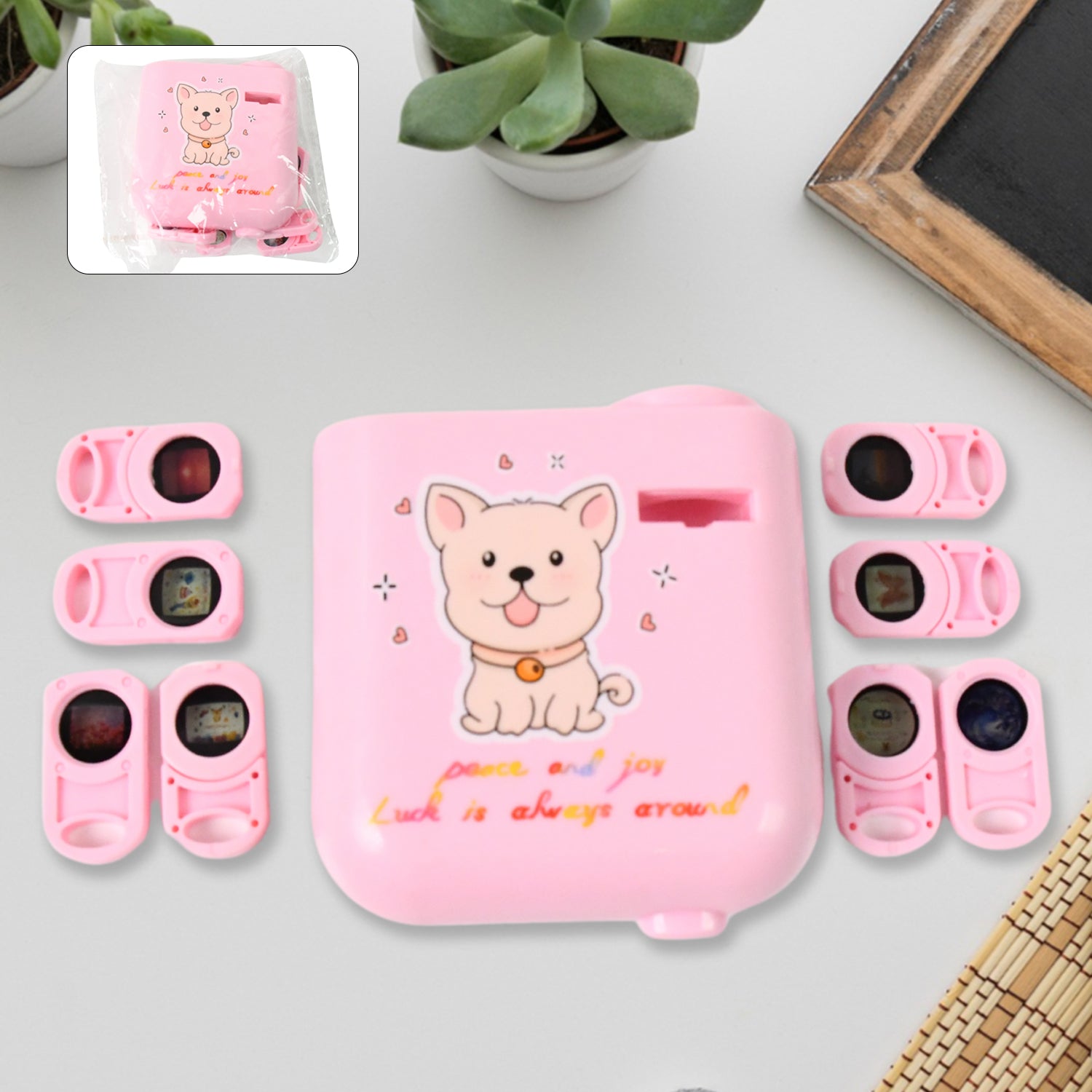 Birthday Projector With 8 Slides Patterns