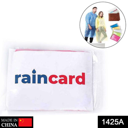 Wallet-Sized Emergency Raincoat