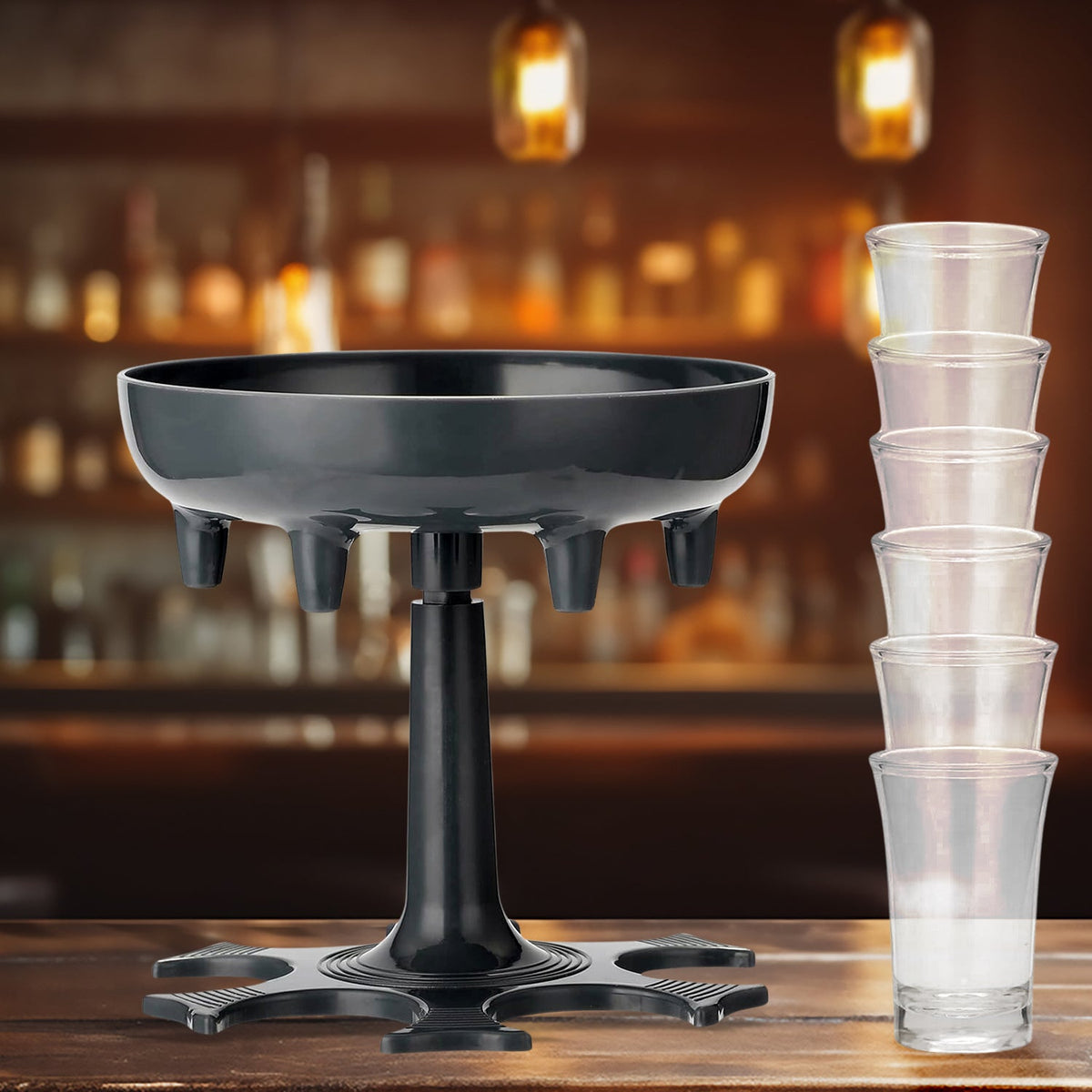 6 Shot Glass Dispenser
