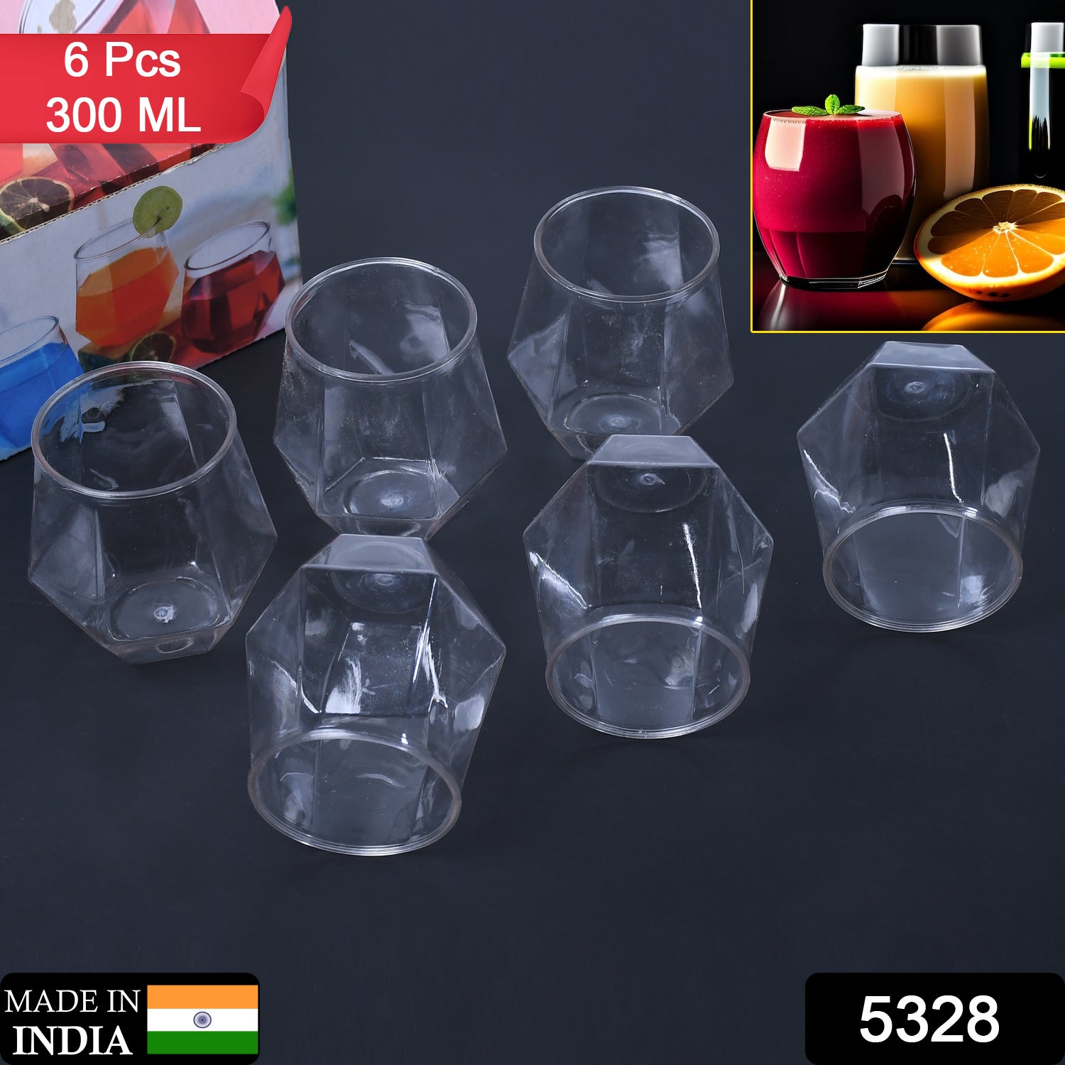 6-Piece Pilsner Glass Set