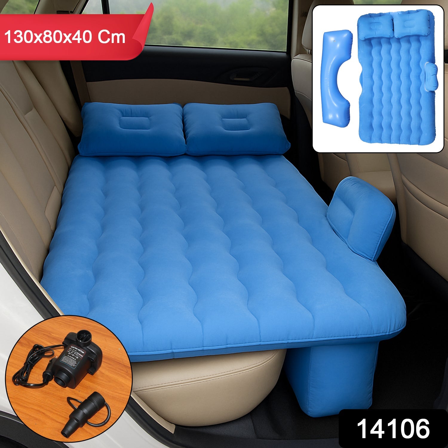 Inflatable Car Backseat Bed