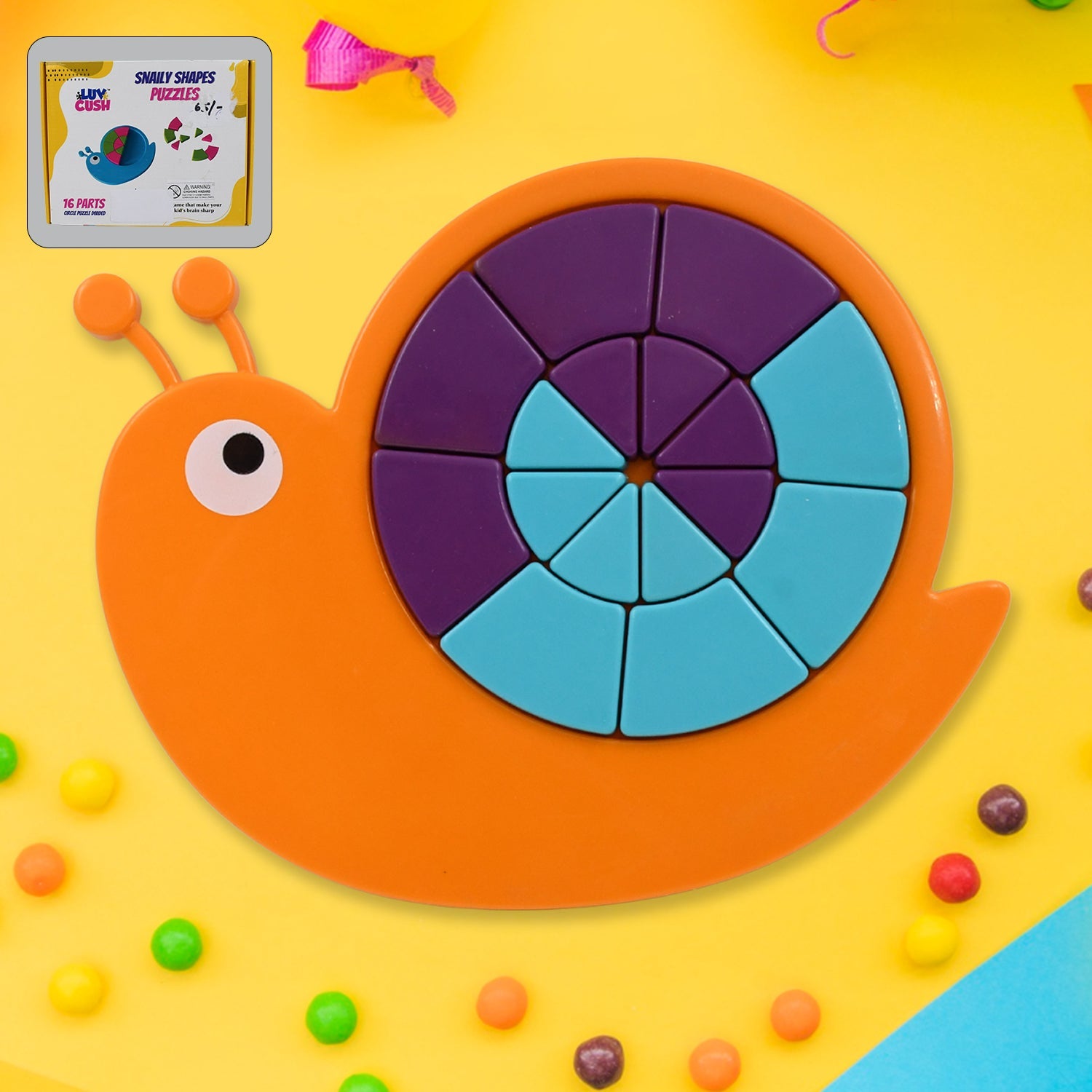 Snail Puzzle Kids Toy