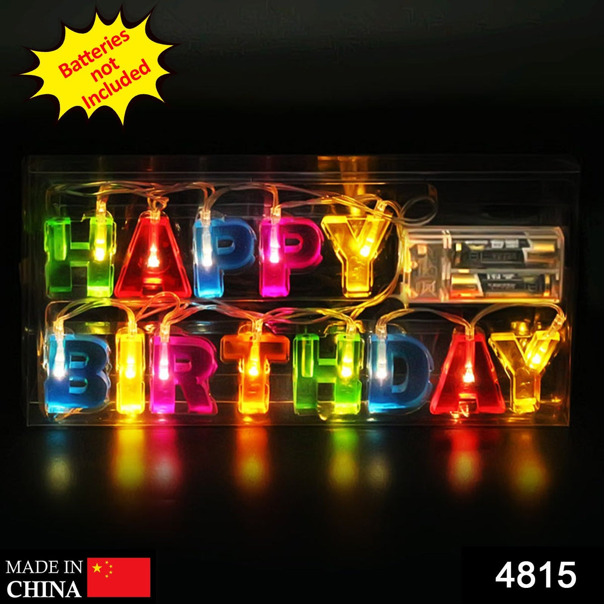 Decoratives Plastic Birthday Light
