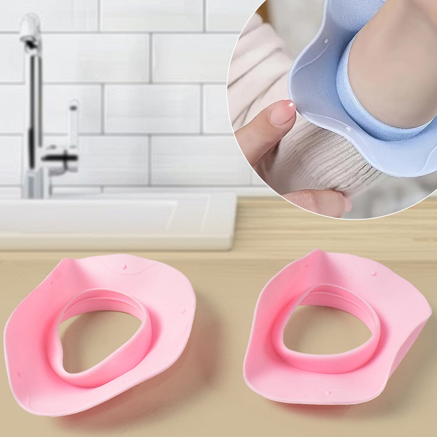 Waterproof Face Washing Wristbands