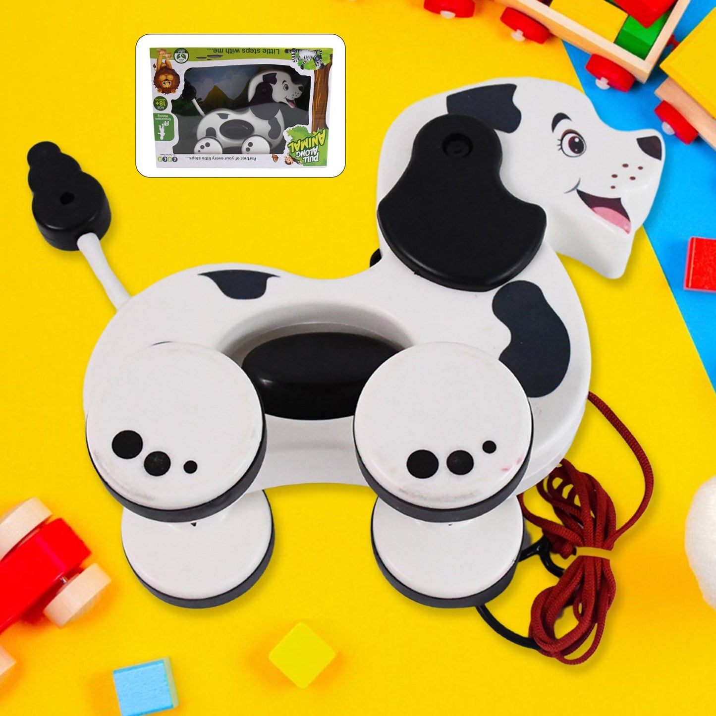 Dog Pull Along Toddler Toy