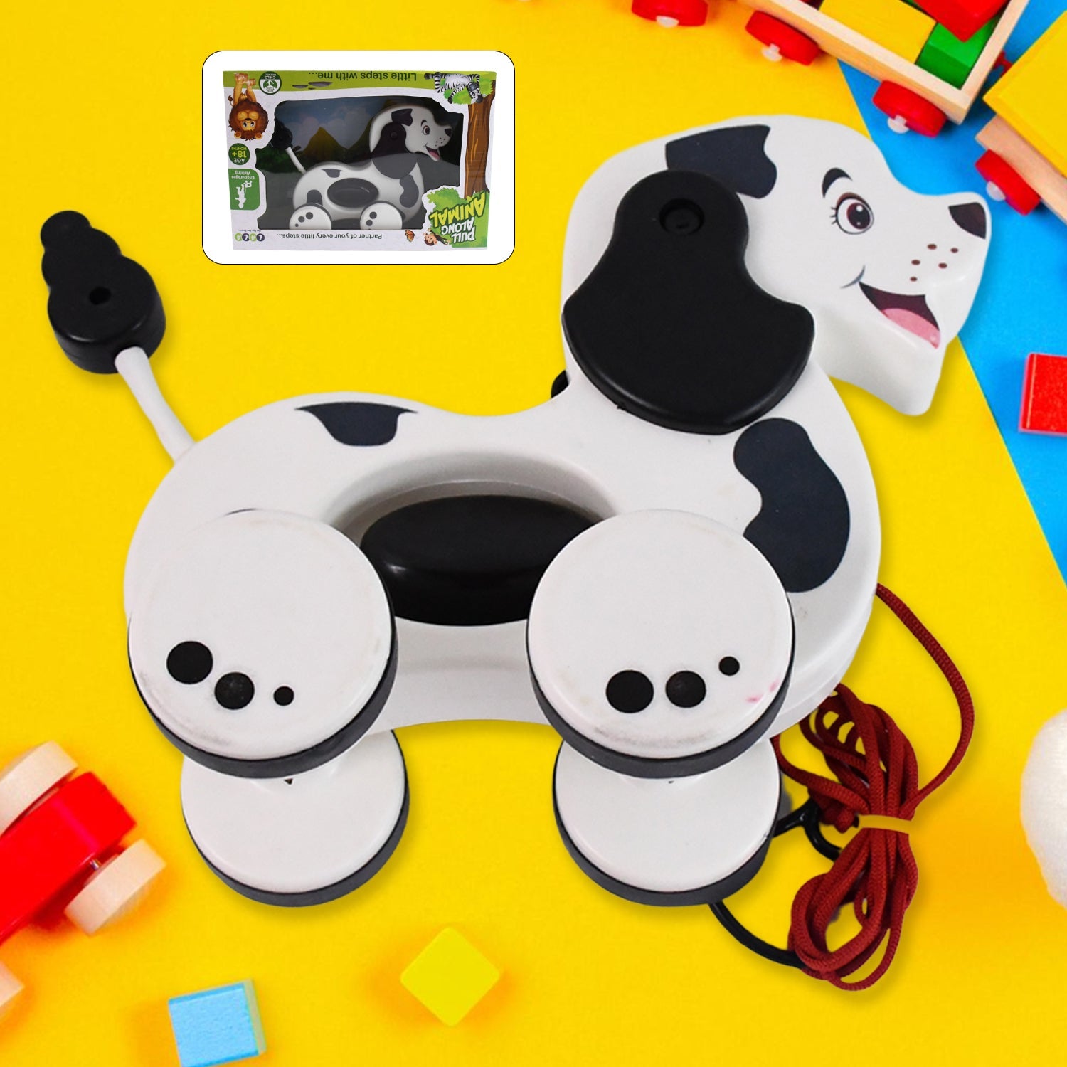 Dog Pull Along Toddler Toy