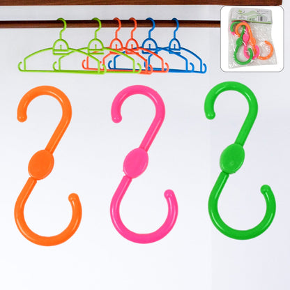 S-Shaped Plastic Hangers