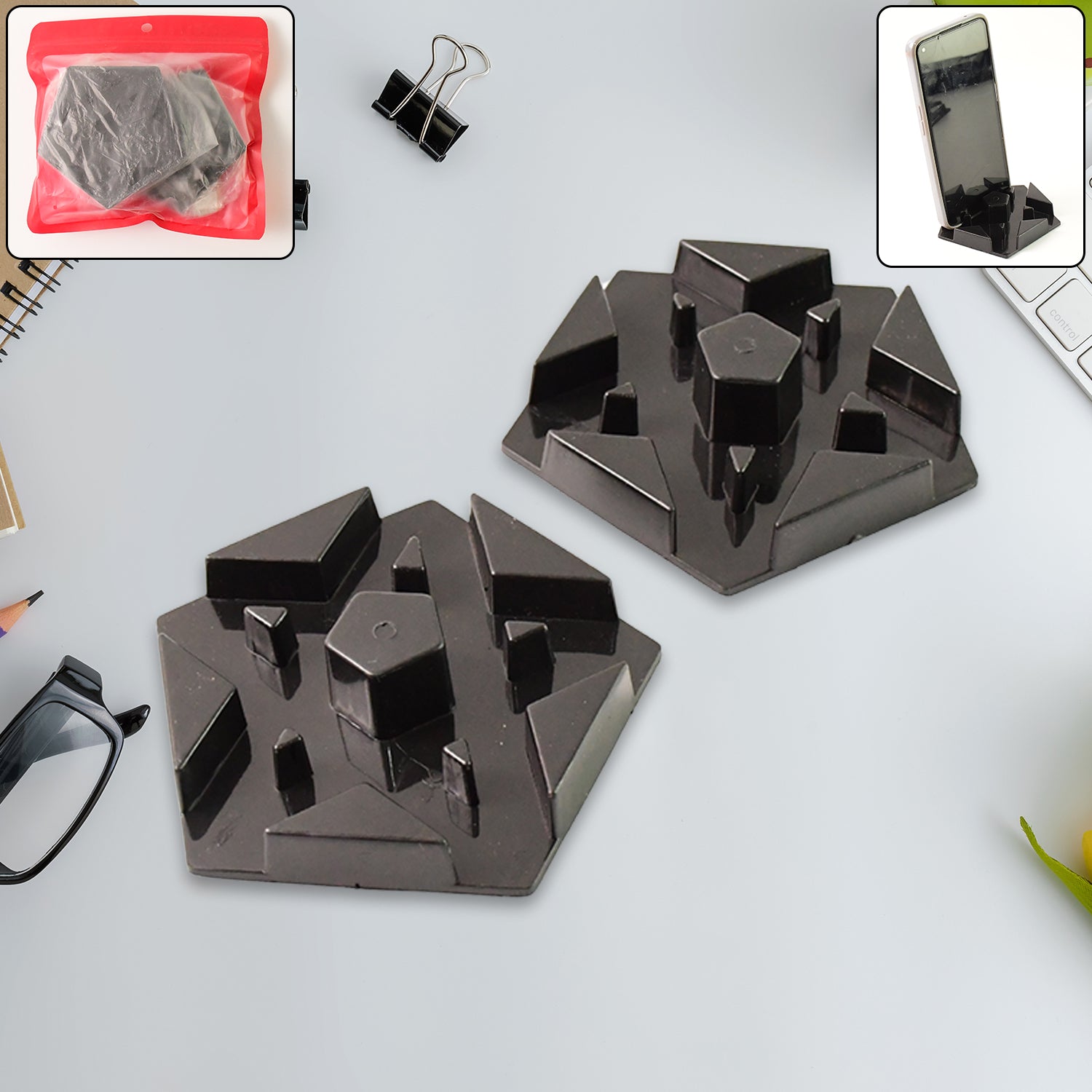 Geometric Mobile Phone Stand