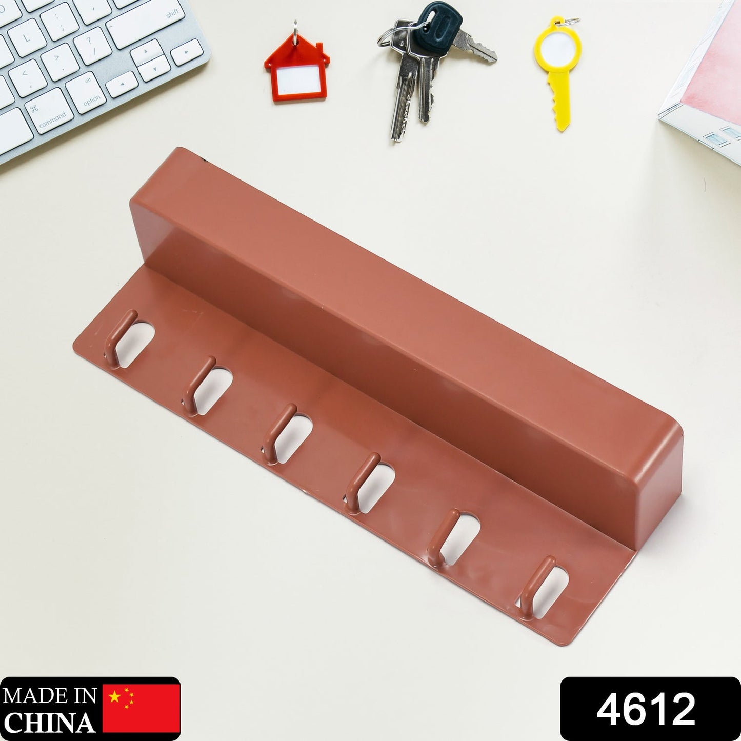 6-Hook Wall Key Holder