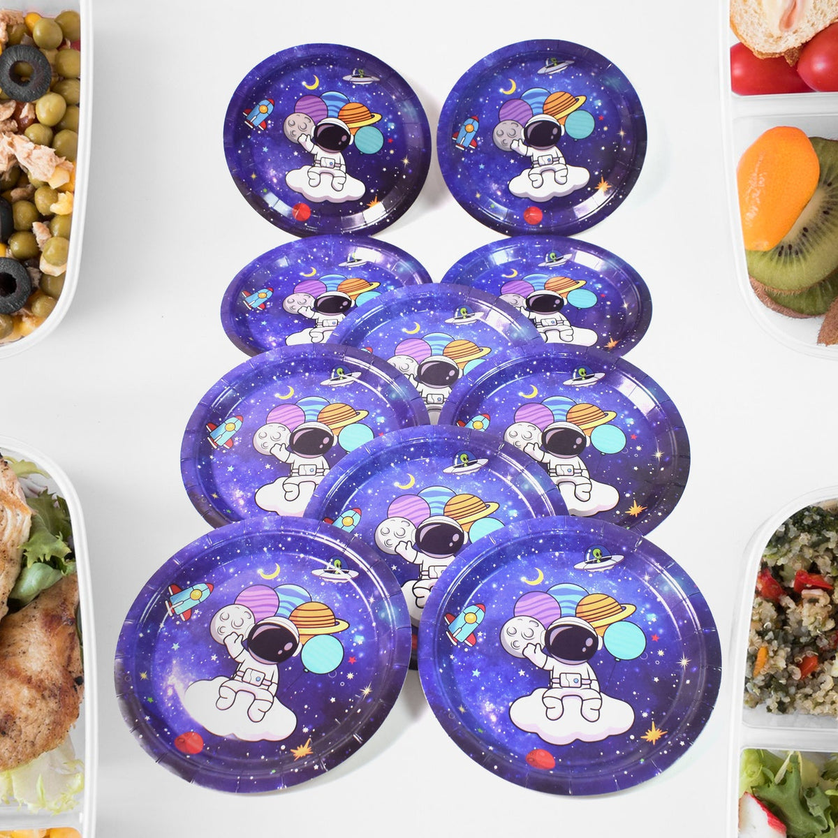 Birthday Paper Plates Set