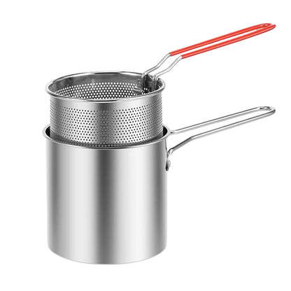Stainless Steel Frying Pot (2 Pc)