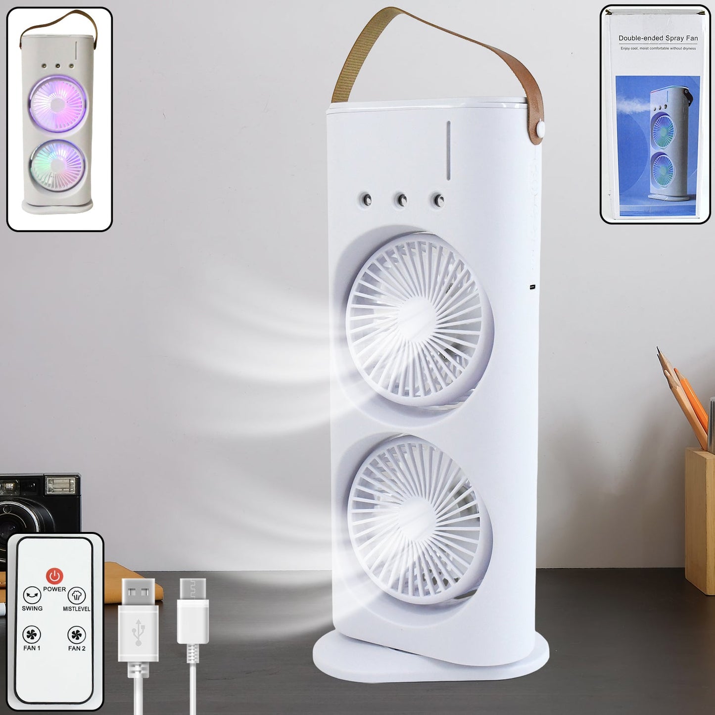 Dual Spray Cooling Fan