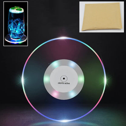 Color-Changing LED Party Coasters