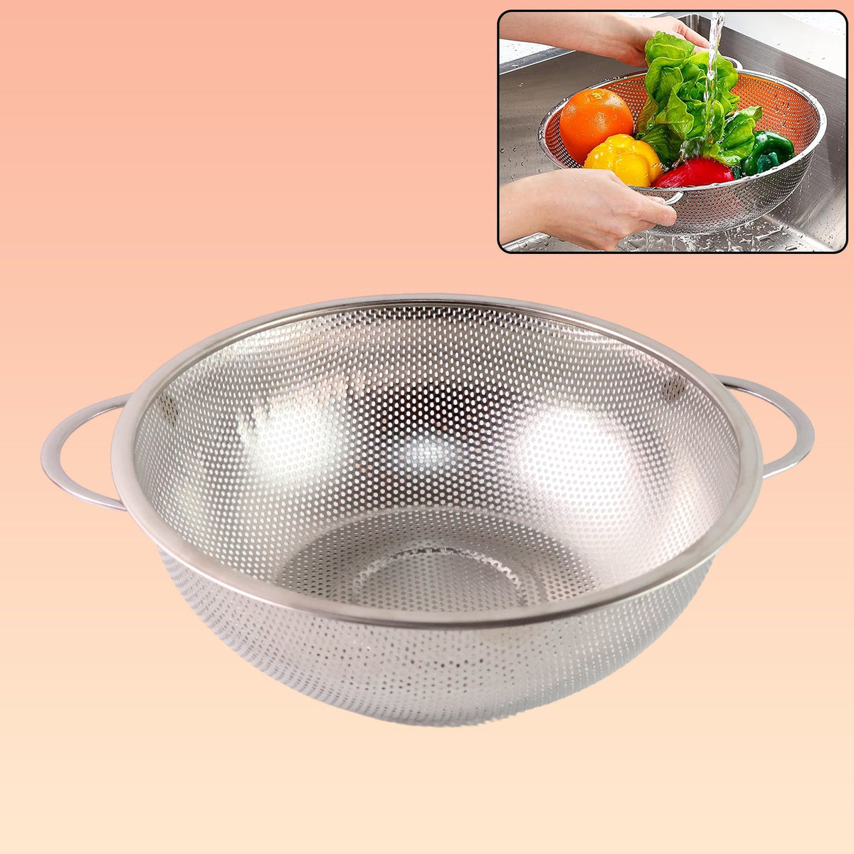 Collapsible Stainless Steel Strainer