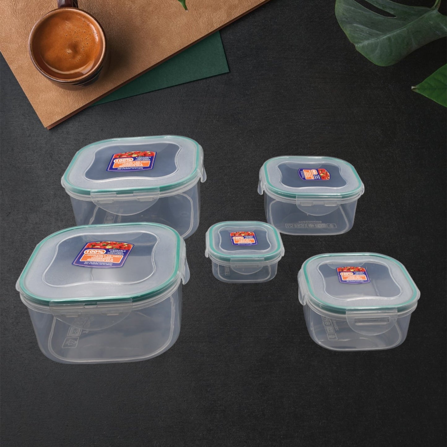 Snap-Seal Storage Containers
